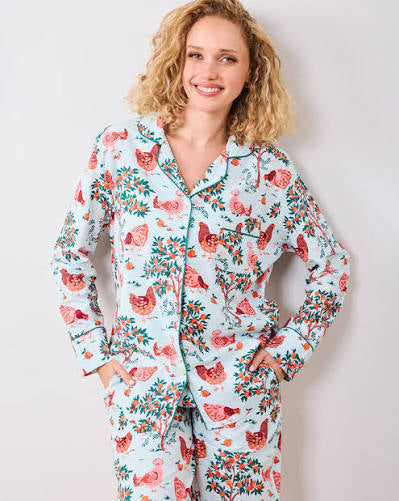 Organic cotton long sleeve pjs